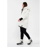 Dámska bunda VOLCANO J-FROZEN-101-CREAM · záber 4