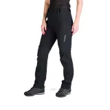 Dámske turistické softshellové nohavice NORTHFINDER JAYNE-269black · záber 2