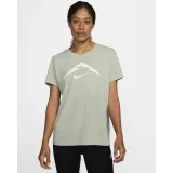 Dámske turistické tričko s krátkym rukávom NIKE W NK DF TRAIL TEE-370 JADE HORIZON · záber 2
