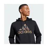 Pánska zateplená mikina s kapucňou ADIDAS M CAMO H-IW2678-Black · záber 2