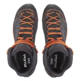 Pánska členková turistická obuv SALEWA MTN Trainer Mid GTX asphlat fluo orange · záber 4