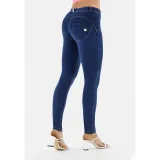 Dámske jeggings nohavice FREDDY WR.UP® skinny push up organic cotton jeggings-Blue · záber 3