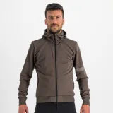 Pánska cyklistická bunda s kapucňou SPORTFUL Giara hoodie, cacao · záber 2