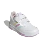 Dievčenská rekreačná obuv ADIDAS Tensaur Sport 2.0 CF K cloud white almost blue bliss lilac · záber 1