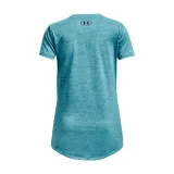 Dievčenské tréningové tričko s krátkym rukávom UNDER ARMOUR Tech BL Twist SS-BLU · záber 2