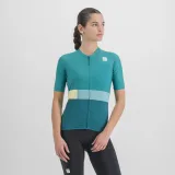 Dámsky cyklistický dres s krátkym rukávom SPORTFUL Snap w jrs, shade spruce light green · záber 3