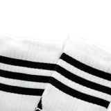 Ponožky ADIDAS 3S C SPW CRW 3P MGREYH WHITE BLACK W · záber 4