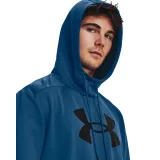 Pánska zateplená tréningová mikina s kapucňou UNDER ARMOUR UA Armour Fleece Big Logo HD-BLU · záber 2