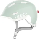 Juniorská cyklistická prilba ABUS Smiley 3.0 ACE LED pure mint · záber 1