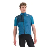 Pánska cyklistická vesta SPORTFUL Supergiara layer vest, berry blue · záber 1