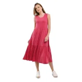 Dámske šaty VOLCANO G-NILA-401-PINK · záber 1