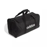 Cestovná taška ADIDAS LINEAR DUFFEL L BLACK BLACK WHITE · záber 2