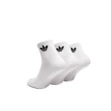Ponožky ADIDAS ORIGINALS 3 PACK - MID ANKLE SCK-WHIT · záber 2