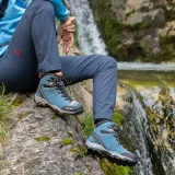 Dámska vysoká turistická obuv TREZETA Drift WP W dark azure peach · záber 5