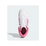 Dievčenská rekreačná obuv ADIDAS Hoops 4.0 Mid Jr cloud white pink fuchsia grey two · záber 4