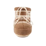 Nízke zimné topánky MOON BOOT MB ICON LOW FLEECE-M047 CAMEL · záber 2