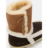 Nízke zimné topánky MOON BOOT MB EVX PATCH-MM05 DARK BROWN COGNAC · záber 3