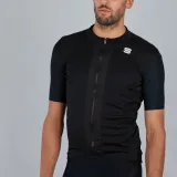 Pánsky cyklistický dres s krátkym rukávom SPORTFUL Strike short sleeve jersey, black white · záber 4