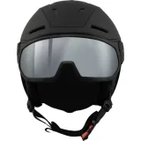 Lyžiarska prilba so štítom BLIZZARD Edge Visor ski helmet, black matt, orange lens, silver mirror S2 · záber 1