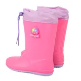 Dievčenské gumáky COQUI Rainy Collar light fuchsia light lila flash · záber 3