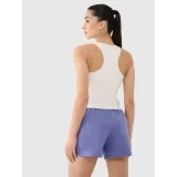 Dámske tréningové tielko 4F SLEEVELESS FNK F430-11S-OFF WHITE · záber 3