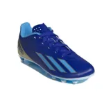 Chlapčenské futbalové kopačky outdoorové ADIDAS X Crazyfast Messi Jr FG lucid blue blue burst cloud white · záber 1