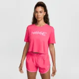 Dámske tréningové tričko s krátkym rukávom NIKE PRO W SS CRP TEE FA24-629 ASTER PINK · záber 3