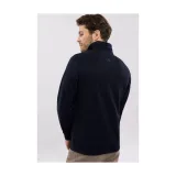 Pánska mikina so zipsom VOLCANO B-LENOX-600-NAVY · záber 3