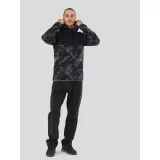 Pánska lyžiarska mikina s 1 2 zipsom FUNDANGO Exodus Hybrid Jacket-585-moor · záber 4