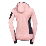 Dámska turistická mikina so zipsom NORTHFINDER COLEEN-521roseblack · záber 5