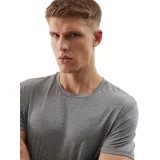 Pánske tréningové tričko s krátkym rukávom 4F TSHIRT FNK-WSS24TFTSM599-27M-COLD LIGHT GREY MELANGE · záber 3