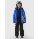 Chlapčenské lyžiarske nohavice 4F JUNIOR TROUSERS FNK-JWAW24TFTRM656-20S-DEEP BLACK · záber 2