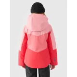 Dievčenská lyžiarska bunda 4F JUNIOR TECHNICAL JACKET-JWAW24TTJAF545-62S-RED · záber 3