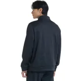Pánska zateplená tréningová mikina s 1 2 zipsom UNDER ARMOUR UA Armour Fleece 1 4 Zip-BLK · záber 3