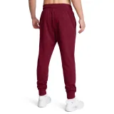 Pánske tepláky UNDER ARMOUR UA Rival Terry Jogger-RED · záber 3