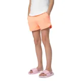 Dievčenské teplákové kraťasy 4F JUNIOR SHORTS CAS F099-64N-SALMON CORAL NEON · záber 1