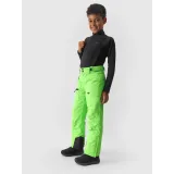 Chlapčenské lyžiarske nohavice 4F JUNIOR TROUSERS FNK-JAW23TFTRM360-41N-GREEN NEON · záber 5