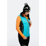 Dámska vesta na skialp EVERETT SkiToura PRIMALOFT vest W blue · záber 5