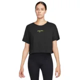 Dámske tréningové tričko s krátkym rukávom NIKE PRO W NK DF SS CRP TEE-010 BLACK · záber 1