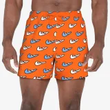 Pánske plavky NIKE SWIM MULTI PRINT-ORANGE BLAZE · záber 5