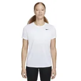 Dámske tréningové tričko s krátkym rukávom NIKE W NK DF RLGD SS TEE-100 WHITE BLACK · záber 1