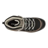 Juniorská vysoká turistická obuv TREZETA Cyclone Wp Jr, Black Brown · záber 3