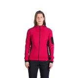 Dámska turistická mikina so zipsom NORTHFINDER DARLA-577cherryblack · záber 1