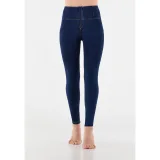 Dámske jeggings nohavice FREDDY WR.UP® skinny high waist push up jeggings in organic fabric-Blue · záber 2
