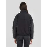 Dámska flisová mikina FUNDANGO Calypso Hybrid Pullover-890-black · záber 3