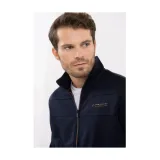 Pánska mikina so zipsom VOLCANO B-LENOX-600-NAVY · záber 2