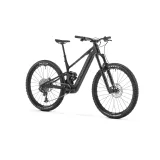 Horský elektrobicykel MONDRAKER Sly RR, black nimbus grey tonic gold · záber 2