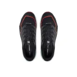 Pánska bežecká trailová obuv SALOMON Thundercross M black cherry tomato electric green · záber 5