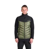 Pánska turistická vesta NORTHFINDER FILIPPO-550blackdarkgreen · záber 1