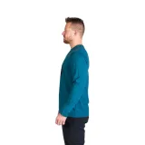 Pánske turistické tričko s dlhým rukávom NORTHFINDER CLAIR-526inkblue · záber 3